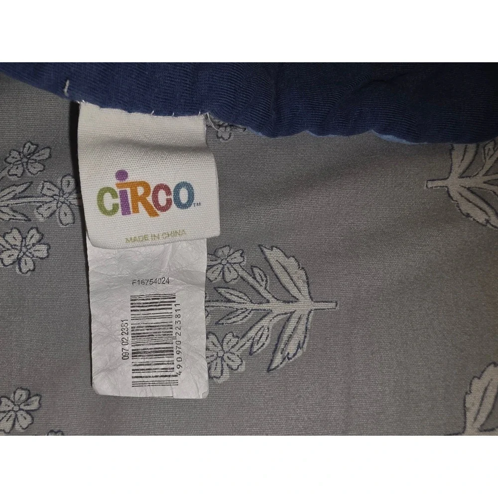 Circo Kids Sports Quilt Twin Blue Cotton Football Basketball Baseball Soccer
